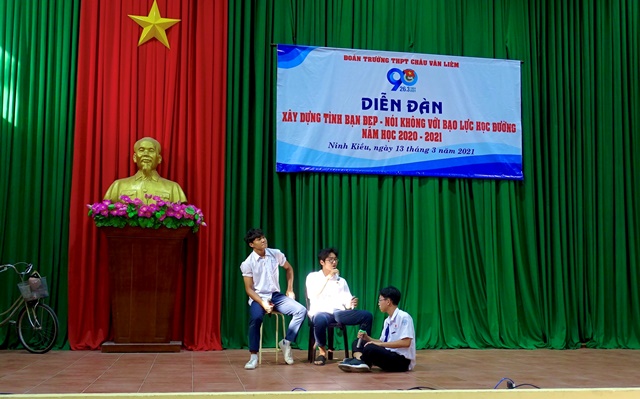 DĐ1: Hoạt cảnh hóa sân khấu về bạo lực học đường